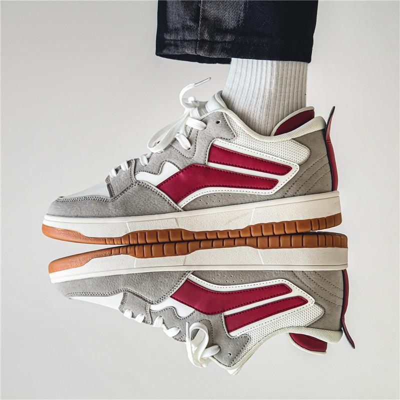 Fashion 2024 Autumn Winter Low Top Casual Breathable Trend Board Shoes Unisex Sports Skateboarding Shoes Fashion Vulcanized Shoes men