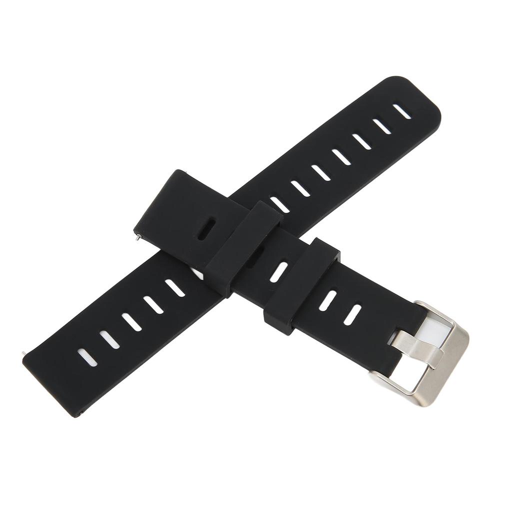 20mm Soft Silicone Watch Band Strap Wristband Replacement with Flat Head Air Holes for Amazfit GTS 3