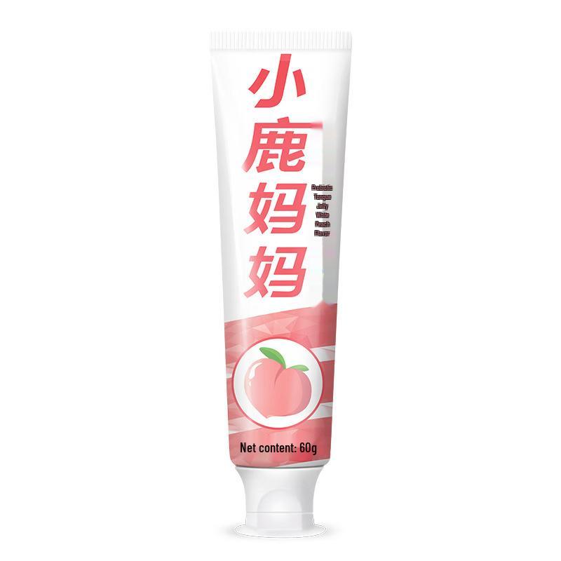 Little Deer Mom Peach Flavor Tongue Cleaning Gel Kit