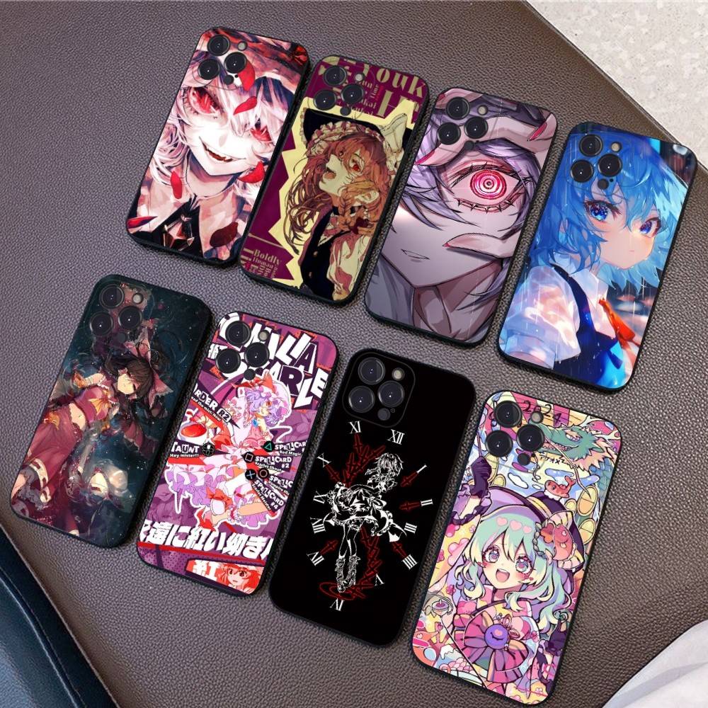 Classic Game Touhou Project Phone Case For Iphone 17 16 15 16e 14 13 12 11 Pro Max Plus Case Cover Coque