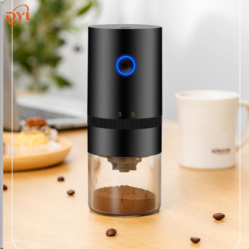 Cross-Border Electric & Hand-Crank USB Rechargeable Coffee Bean Grinder