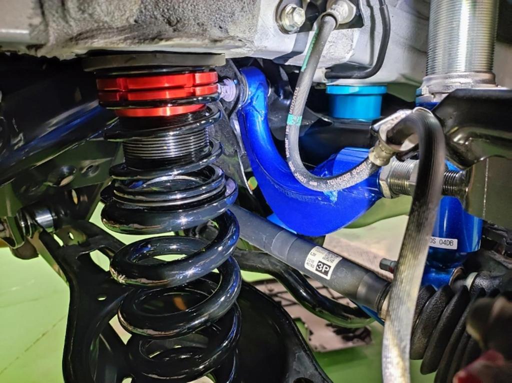 CUSCO Adjustable Rear Upper Arms for Toyota GR Yaris GXPA16 4WD 6MT 1.6L (Turbo) (Part Number 1C7474L)