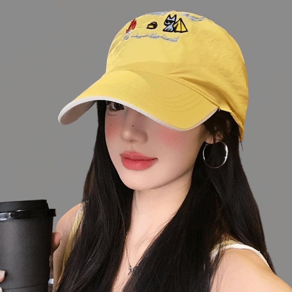 Sunshade Headscarf Baseball Hat Breathable Sunshade Baseball Cap  Hip Hop