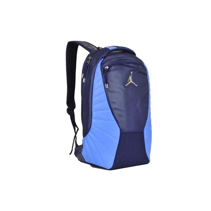 Jordan Polyester Basketball Bag Backpack Regular Unisex Blue Black Jordan 9A1773-003