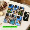 Animal  Phone Case For iPhone17,16,15,14,13,12,11 Plus,Pro Magnetic For Magsafe Wireless Charging