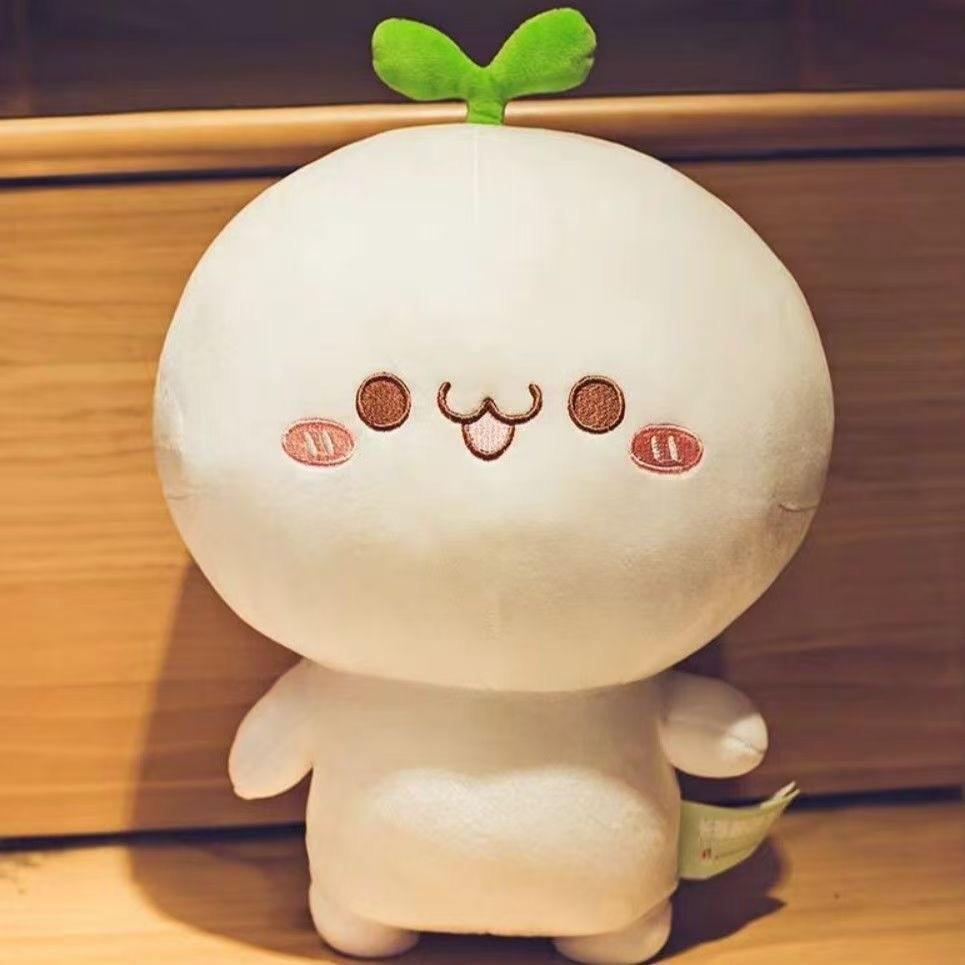 Plush Girl Sleep Doll Soft Fabric Cute Bedtime Toy For Girls And Teens