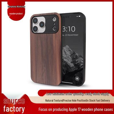New Wooden Magnetic Phone Case for iPhone 17 Pro Max - Protective and Stylish