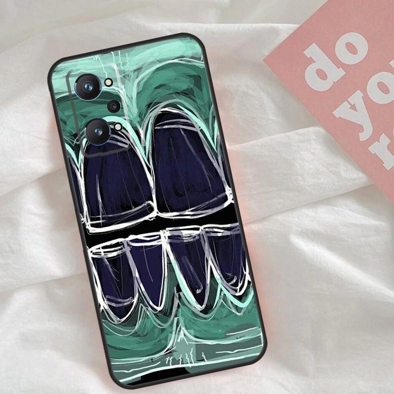 Dentist Tooth Pattern Case For Realme C51 C75 C63 C61 C55 C53 C35 C65 C67 C71 15 11 12 13 14 Pro Plus GT6 GT7 Pro
