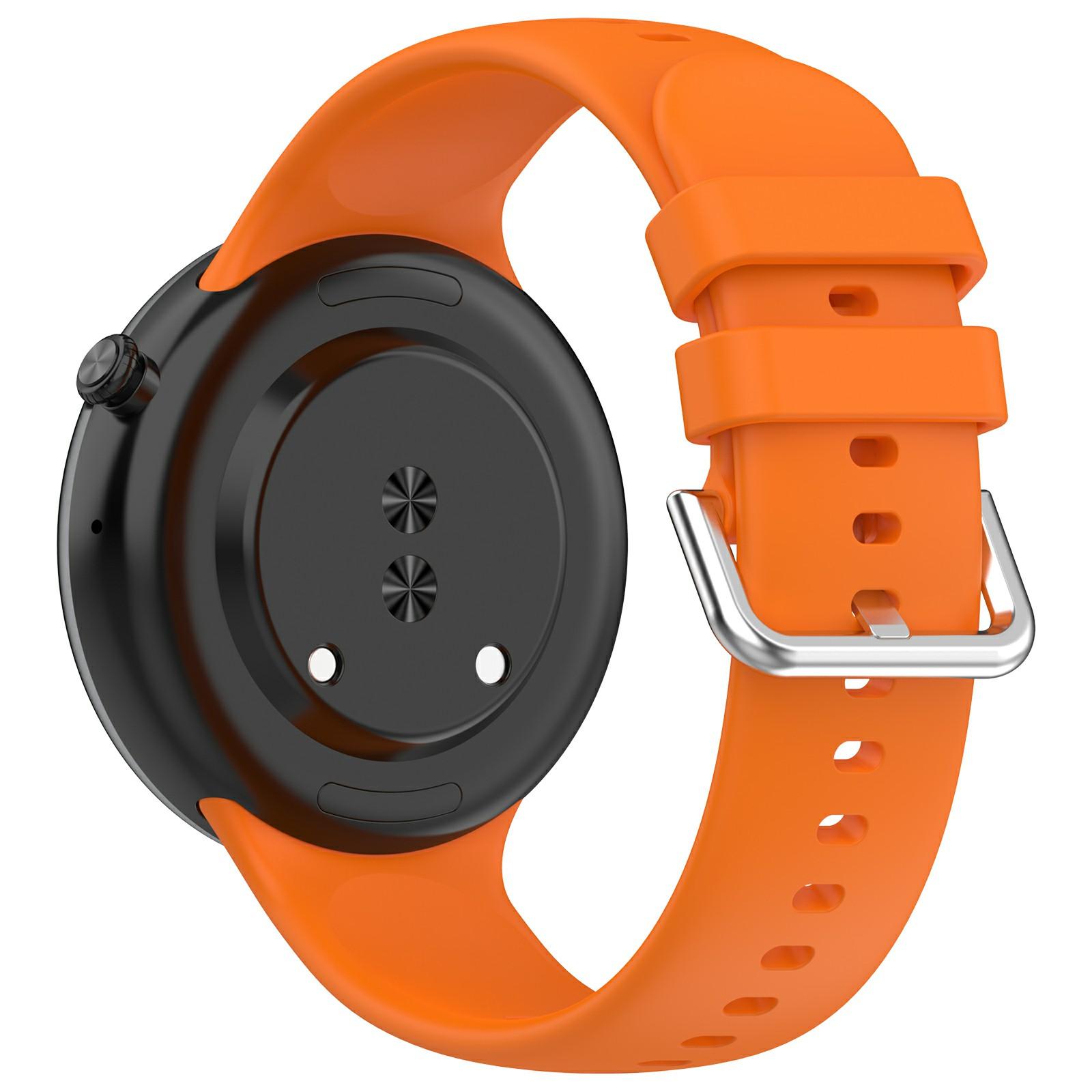 

For Honor Watch Fit Elegant Edition/Vitality Edition Replacement Strap Dual Loop Silicone Watch Band Orange