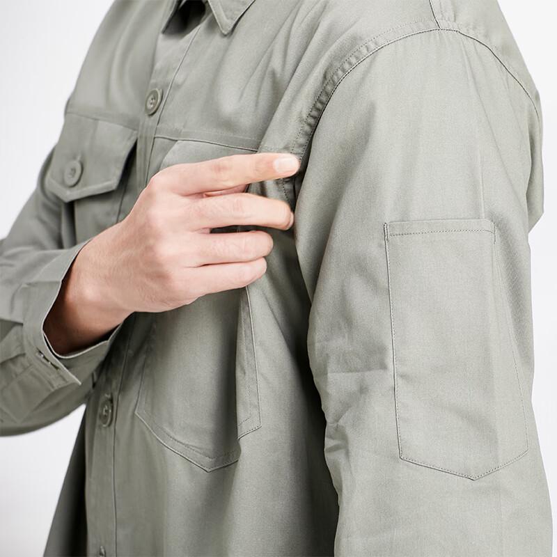 Zhengzhanhu Pure Cotton Summer Long Sleeve Workwear Set
