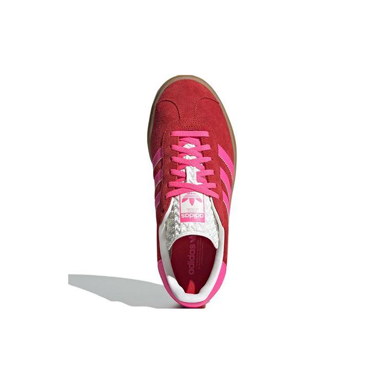adidas Gazelle Bold Collegiate Red Lucid Pink Women Sneakers Core-White IH7496