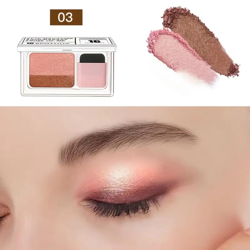 Paleta Cieni do Powiek High Light Chameleon Gradientowy Kolor Brokat do Oczu Rozświetlający Twarz Połyskujące Cienie do Powiek Pigmenty do Makijażu
