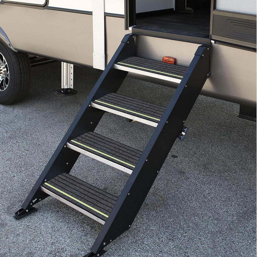 RV Foot Mats Stair Mats Protective Step Mats Non-slip Heavy Duty Replacement Part Motorhome Accessories For Travel Camping 1PC