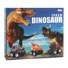 Children's Educational Dinosaur Pull-back Toy Cars - 6 Styles, Hand-painted, Off-road Simulation Models
