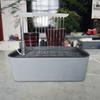 Electric Bird Bathtub USB Powered Parrots Shower Basin for Home Bird Feather Caring Supply with Easy Control Water Flows
