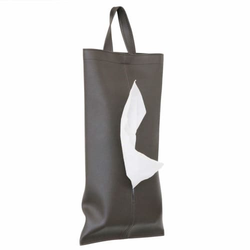 TEES FACTORY: Made In Japan with Meticulous Attention To Detail. This Artisan-finished Tissue Case Can Be Hung Anywhere. KETY Is Made of Japanese-made