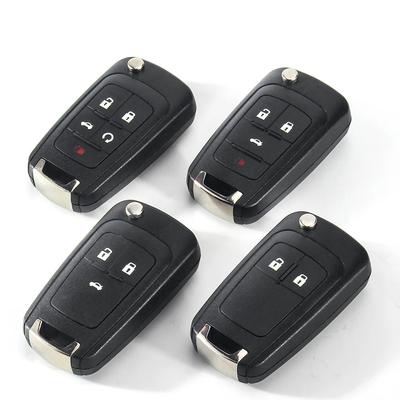 1 x 2/3/4/5 Tasten Fernbedienung Fob Cover Klappschlüssel Shell Blank für Chevrolet Lova Sail Aveo Cruze Autoschlüssel