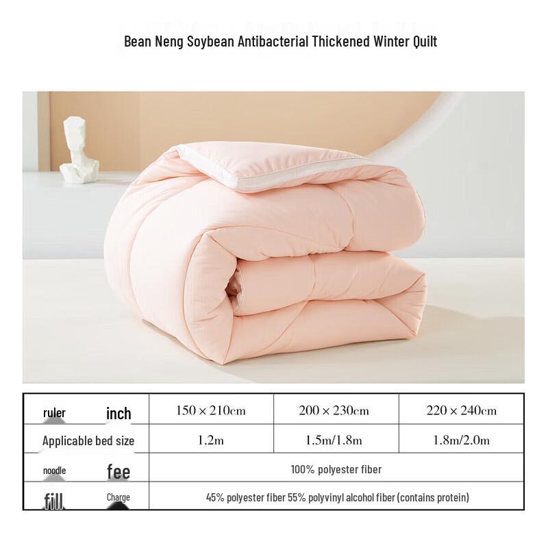 Bailisi Mercury Home Textiles 55% Soy Fiber Thickened Winter Duvet