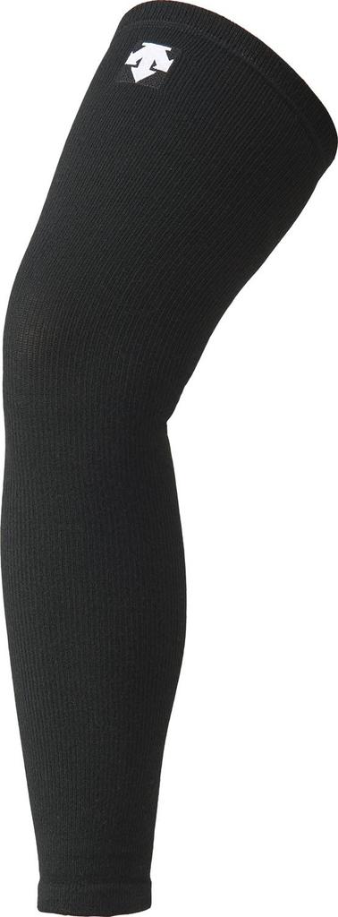 DESCENTE Volleyball Knee Support Black x White F (No Pads) DVB-8702 (BLK)