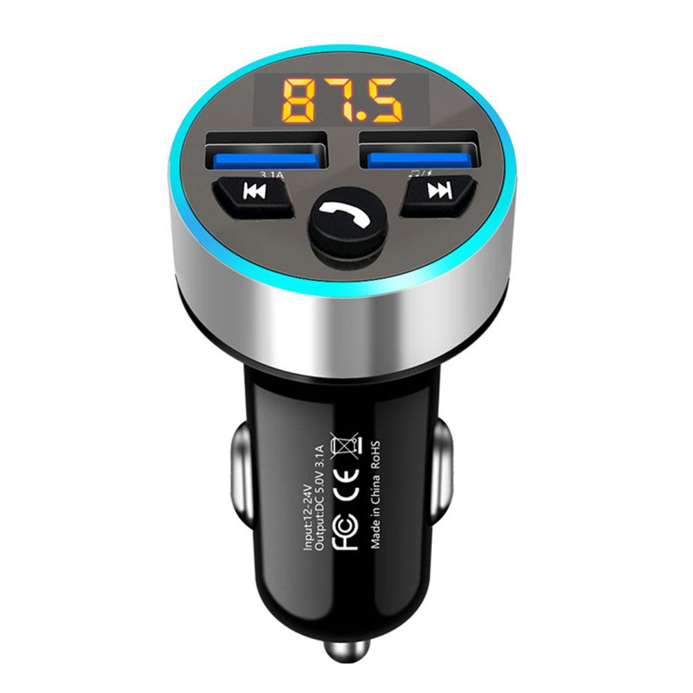 BT FM Transmitter Modulator Car Wireless Bluetooth 5.0 USB Auto Aux Radio MP3 Player Music Hands Free Car Kit