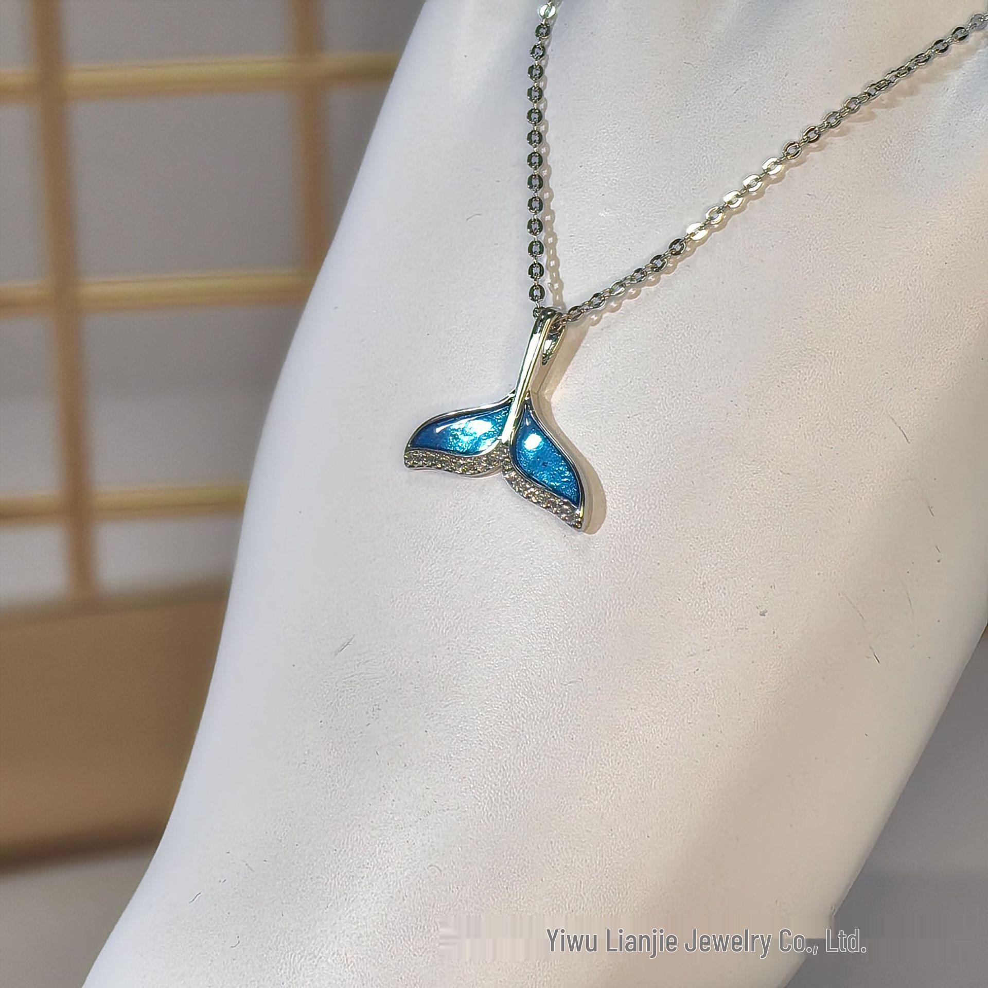 

2024 Ожерелье-ключица с хвостом русалки - Свежий, нишевый и модный дизайн