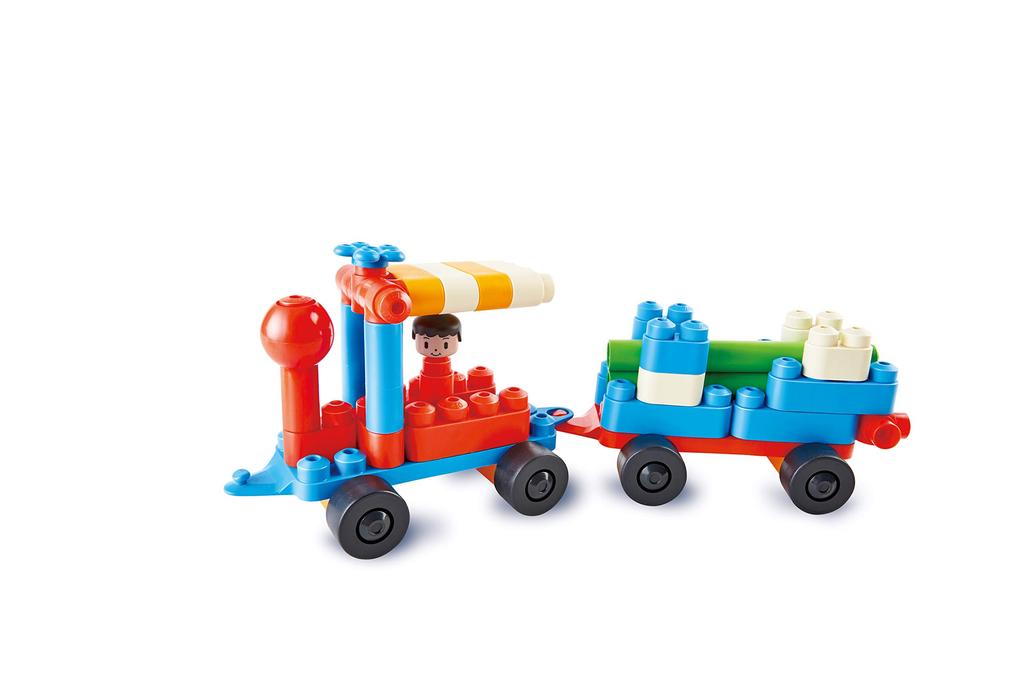 PolyM Gather! Dinosaur Set, 200 Pieces