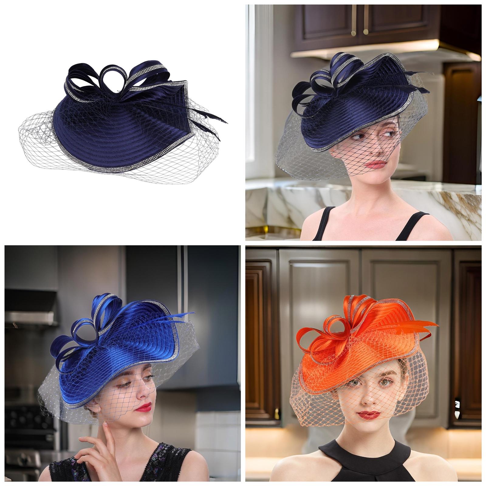 

Vintage Exaggerated Hair Accessory Unique Black Headpieces Party Headwear For Fashionable Women Polyester Hairpieces жовтий