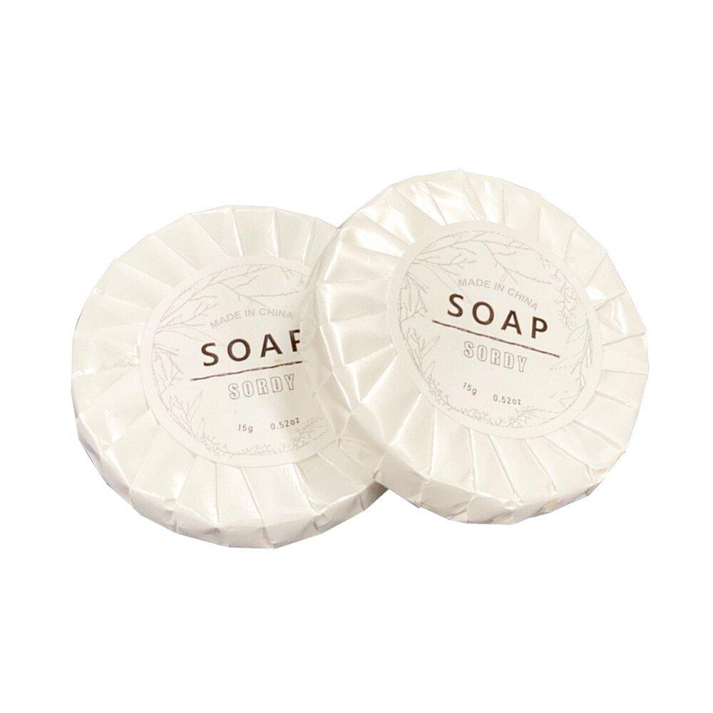 Premium Disposable Round Soap 15g 1000 Pieces SORDY for Hotels