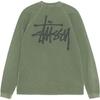 Stussy FW24 RAGLAN TERMICO LS CREW logoT Unisex 1140356