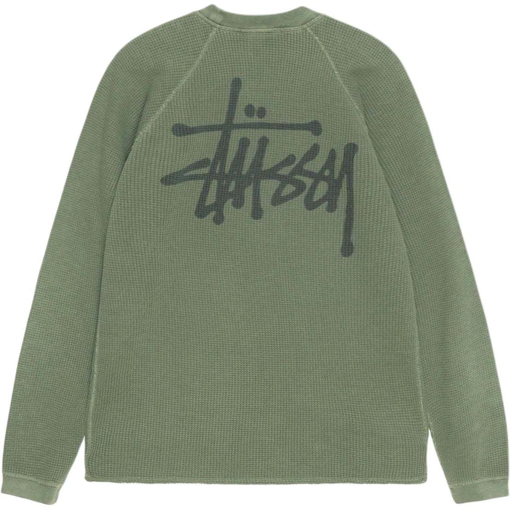Stussy FW24 RAGLAN TERMICO LS CREW logoT Unisex 1140356