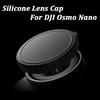Tampa de Lente para DJI Osmo Nano Antiderrapante Borracha Macia À Prova de Poeira Estojo Protetor de Lente Tampa Para Acessórios de Câmera DJI Osmo Nano