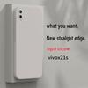 Vivo X21S Phone Case, Vivo V1814A Cover, New Liquid Case with Front Fingerprint Compatibility