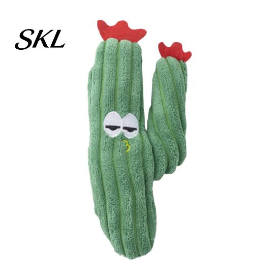 Stuffed Cactus Toy Catnip Cat Toy, Chew Soft Adult Plush Kitten Kicker for Indoor Cats Biting Kicking Durable