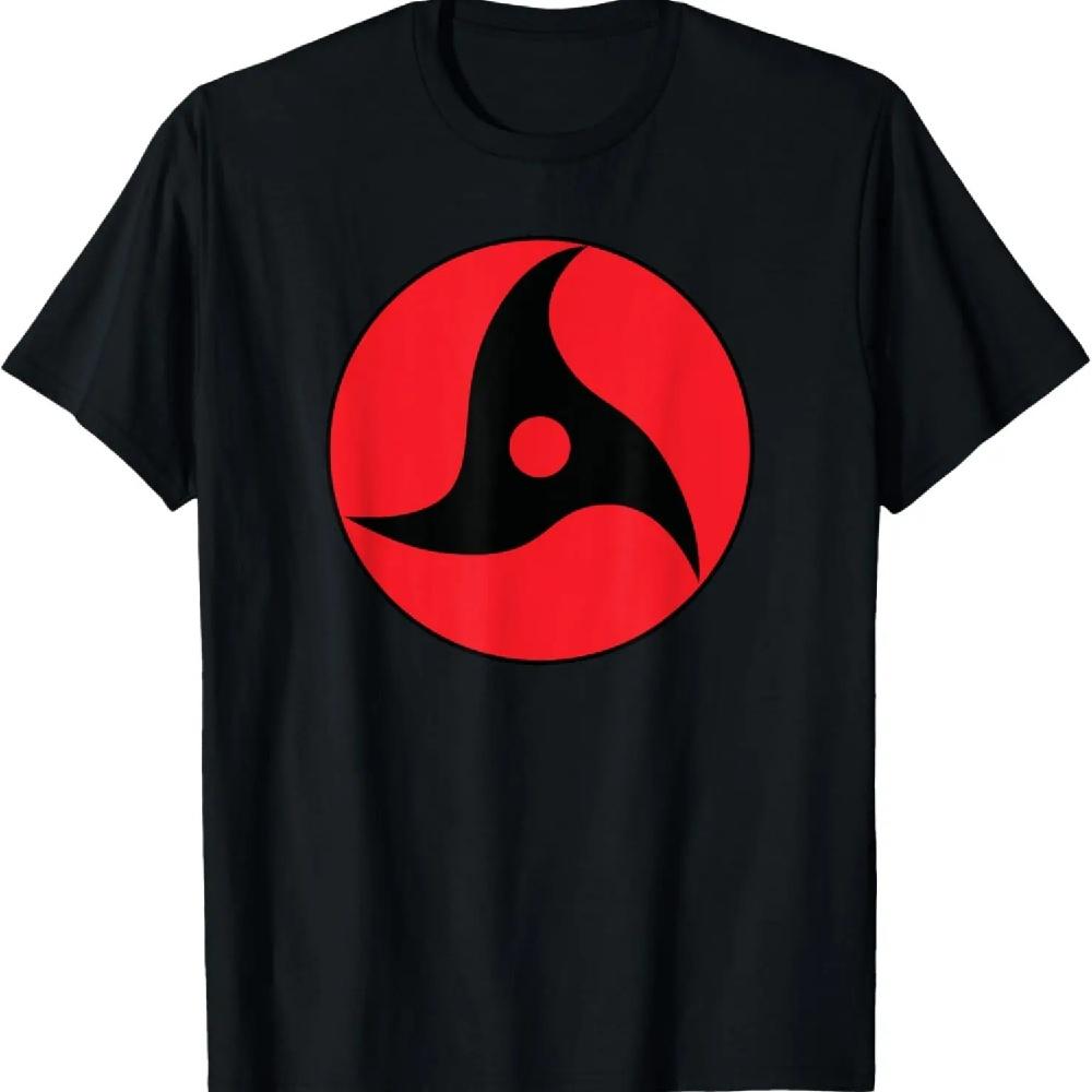 

Anime Style Japanese Manga Comic Style Pattern Black Red T-Shirt XXXL чёрный