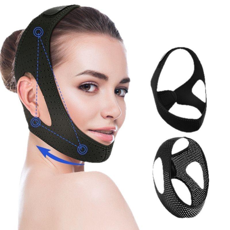 Breathable Triangle Chin Strap for Jaw Support and Anti-Mouth Opening
