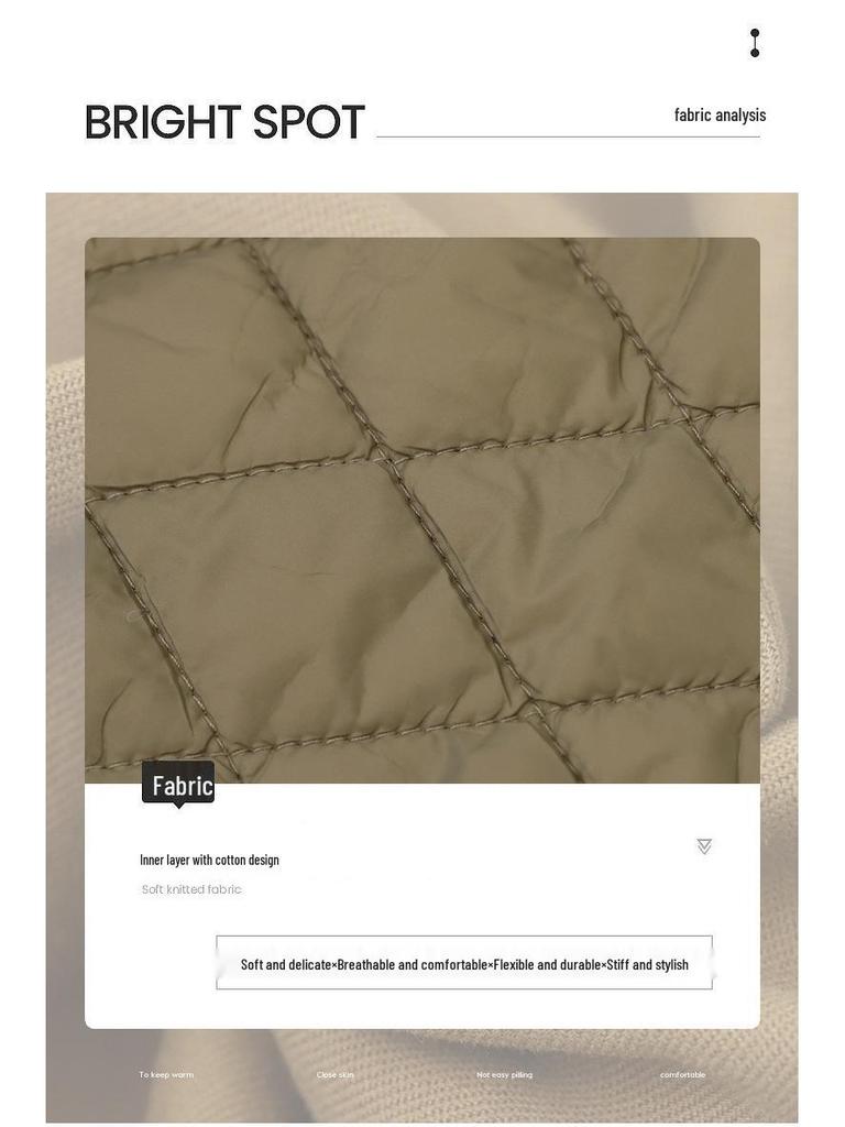 Parker Women's Mid-Length Hooded Cotton Coat - 2024 Winter Collection