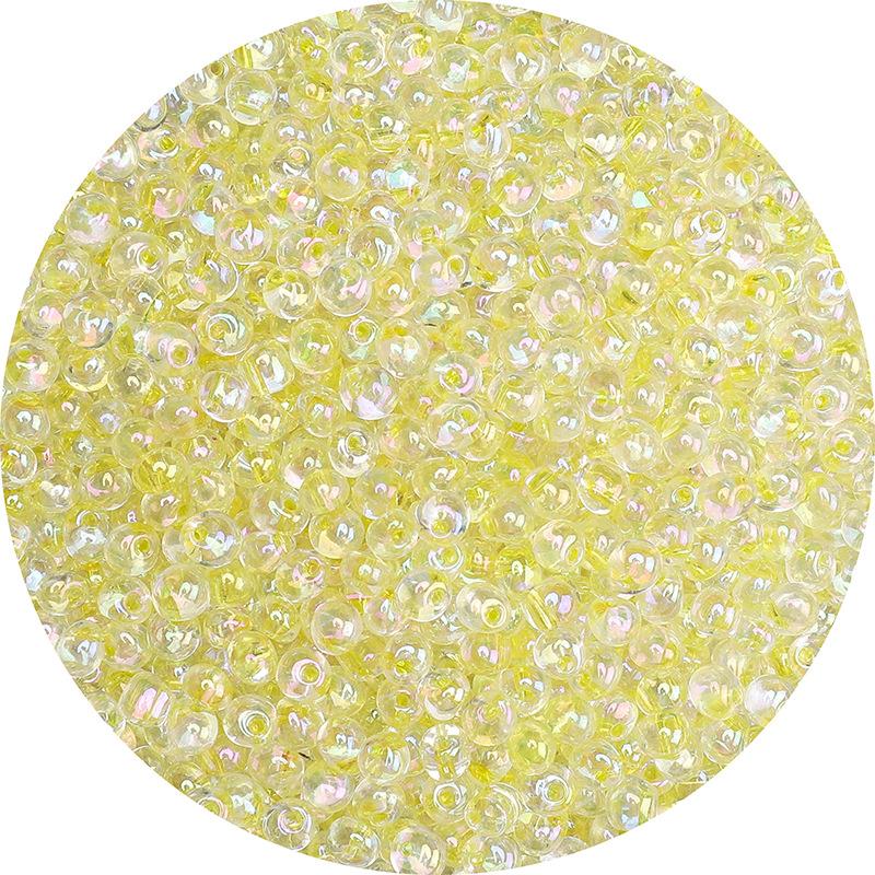 4mm Water Drop Colorful Glass Millet Beads Handmade Diy Jewelry Materials Loose Beads Accessories Package Hanging Necklace Strings Beads Nice Beads