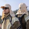 Sun Protection Fishing Baseball Cap Detachable Shawl Shade Hat Waterproof Sun Hat  for Men Women