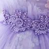 Flower Girl Baby Wedding Dress Fairy Petals Children's Clothing Girl Party Dress Kids Clothes Fancy Teenage Girl Gown 0 1 2 3 Years