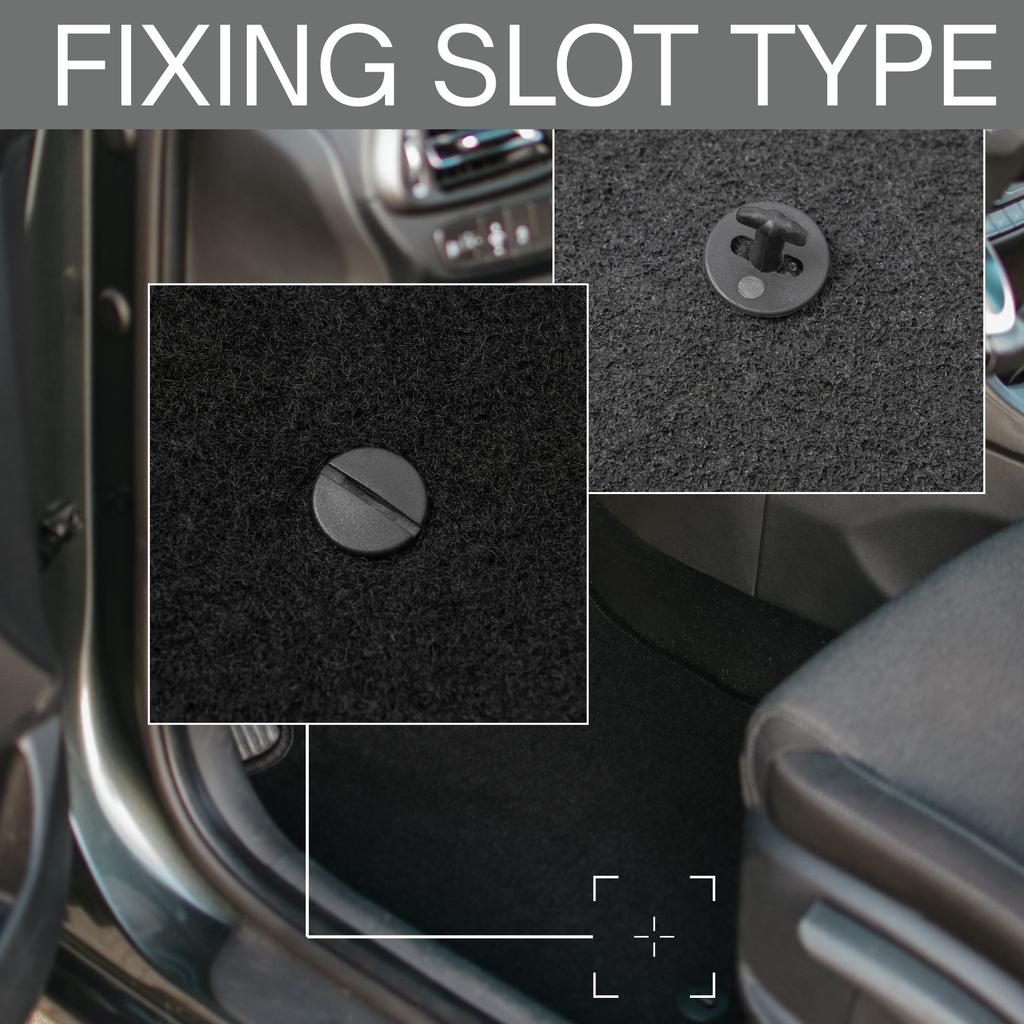 Basic Velour Car Mats, For Bmw 6 G32 Gt Gran Turismo (2017-)