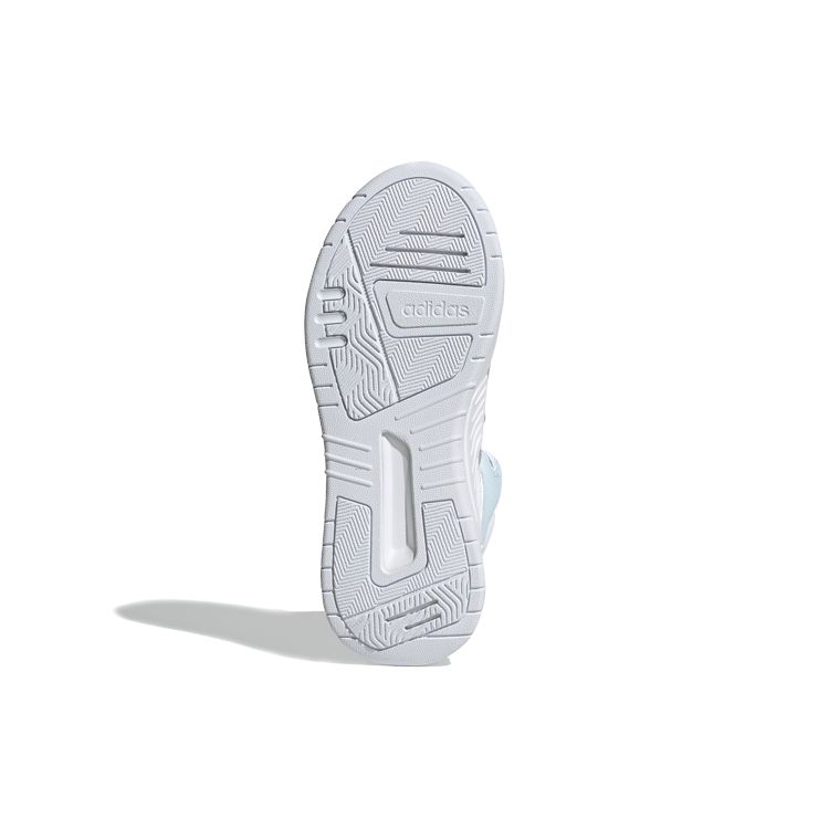 Adidas Neo Play9tis 2.0 Casual Shock Absorbing Non-Slip Mid-Top Skate Shoes Women Sneaker White Blue Purple FW9353