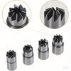 Diesel fuel injector base reamer cleaning tool, cleaner, reamer, fuel injector base repair group, repair suitable for most vehicle models