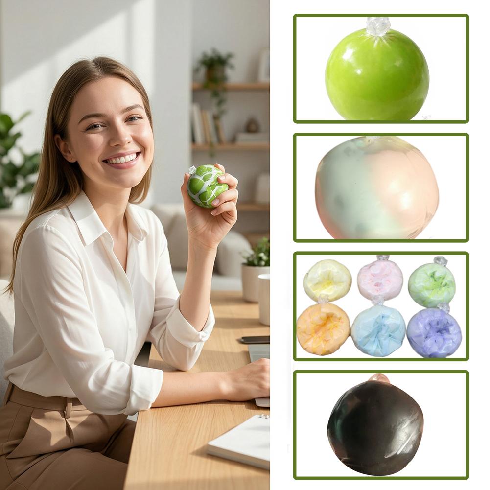 1 pezzo di alta gamma Matcha Menta Cioccolato Pallina Fatta a Mano Anti Stress Giocattolo Sensoriale Fidget Pallina di Cera che si Rompe Giocattoli Morbidi Decompressione Regalo