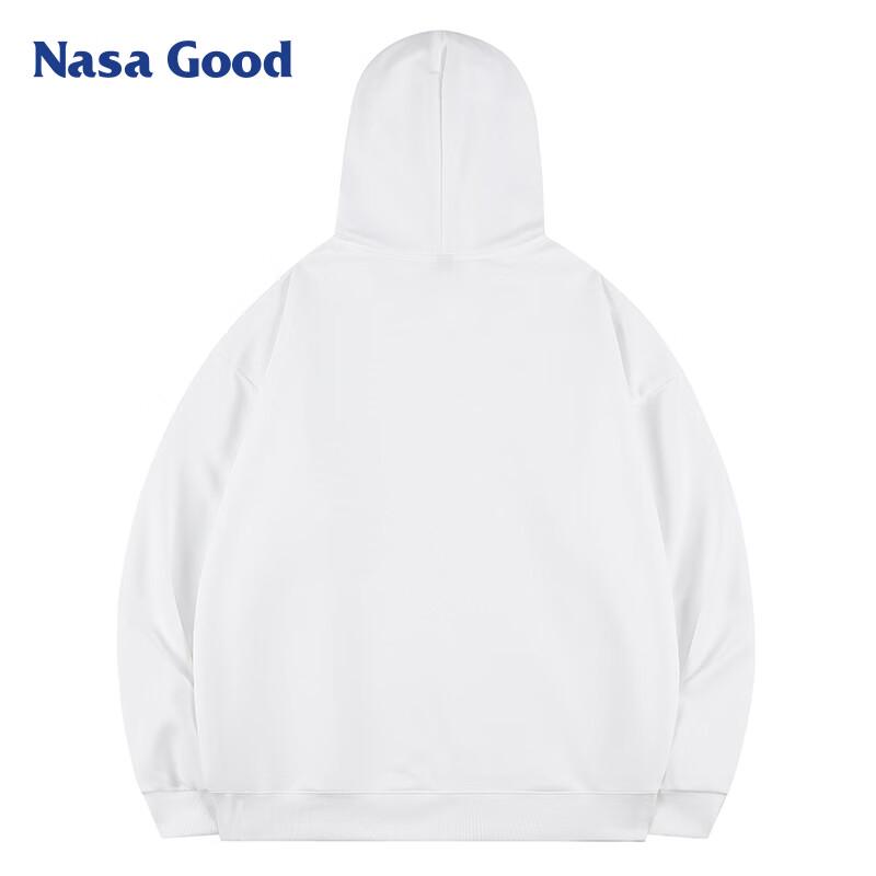 NASA GOOD Men's Solid Color Hooded Sweatshirt