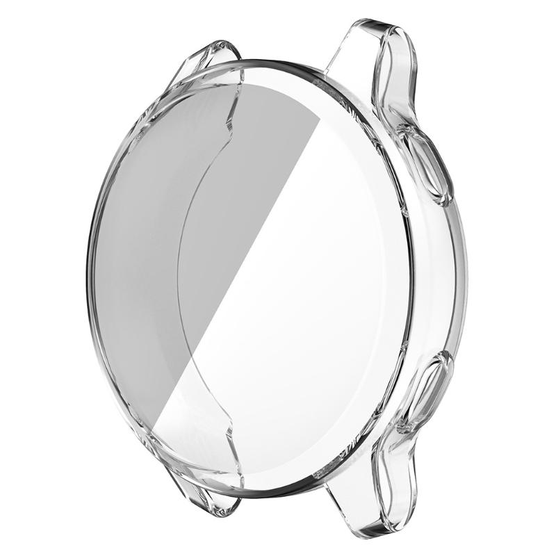 For  Vivoactive 4 45mm Watch Protective Case, Full Cover Bumper Frame Protector Shatter-Resistant