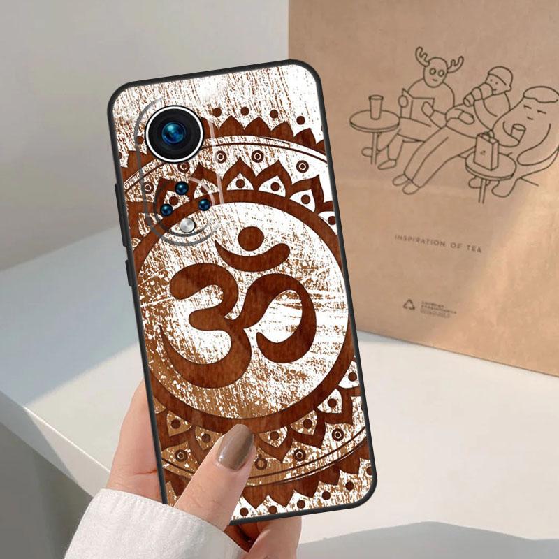 Yoga Om Hindu Symbol For Honor Magic 8 5 6 7 Pro Case For Honor 400 200 Lite 50 70 90 X8c X8b X9a X9b X9c X9d Win
