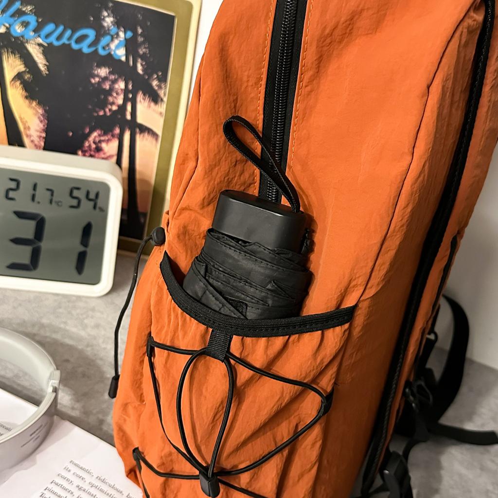 New Ins Niche Style Drawstring Casual Fashion Backpack for Both Men and Women, Lightweight Travel, Large Capacity Backpack