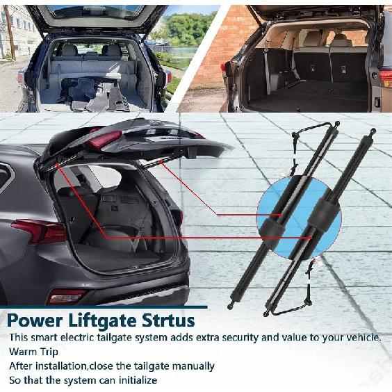 Heckklappe Elektrische Heckklappe Hubstütze Öffner Stoßdämpfer Für Toyota Highlander 3.5L LE XLE Limited 2014-2019 Elektrische Heckklappe Gasdruckfedern