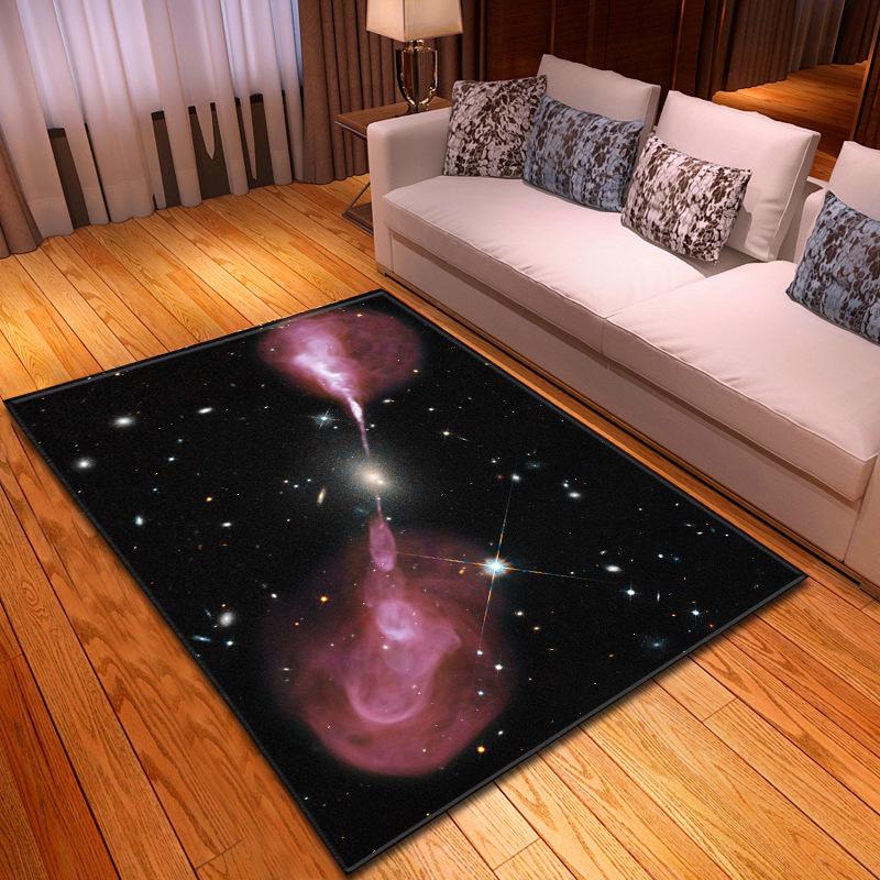 Simple Starry Sky Living Room Carpet Bedroom Dining Room Floor Mat Pattern Size
