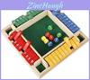 Interactive Arithmetic Practice Toy Shut The Box Dice Game Set